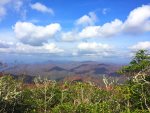 Views from the top of Chimney Mountain after a hike up